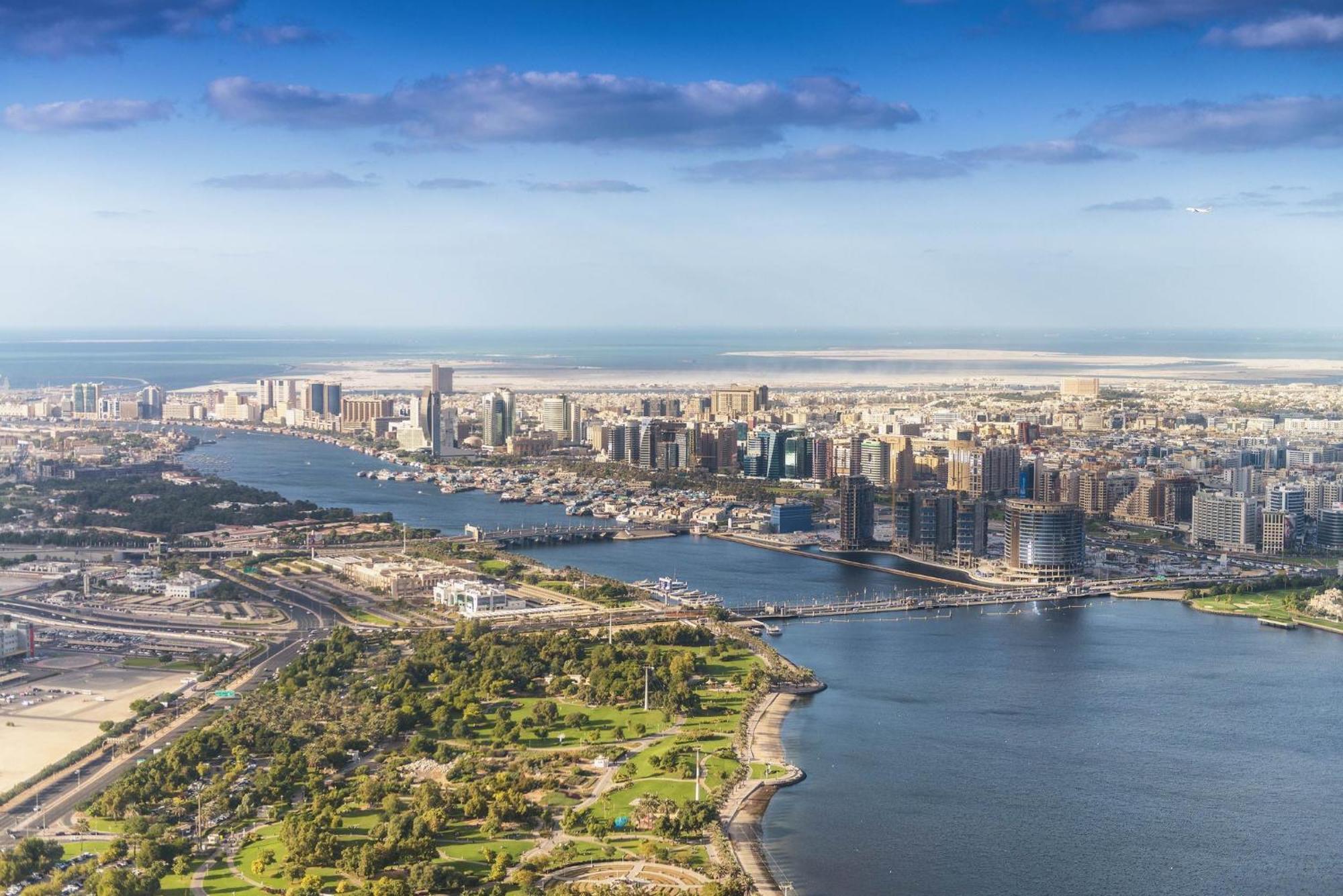 Voco Dubai, An Ihg Hotel Exterior photo Aerial view of the city